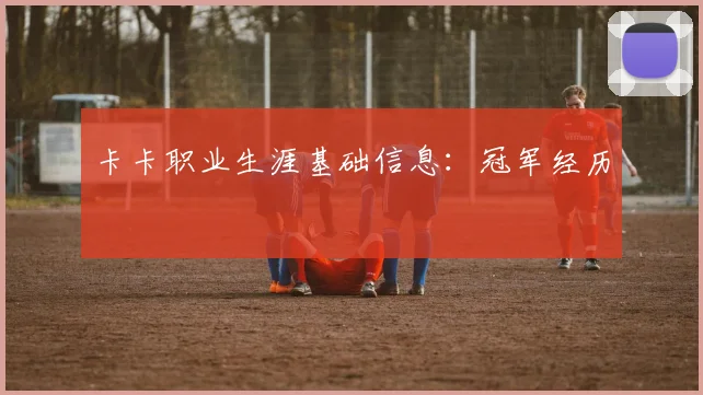 卡卡职业生涯基础信息：冠军经历